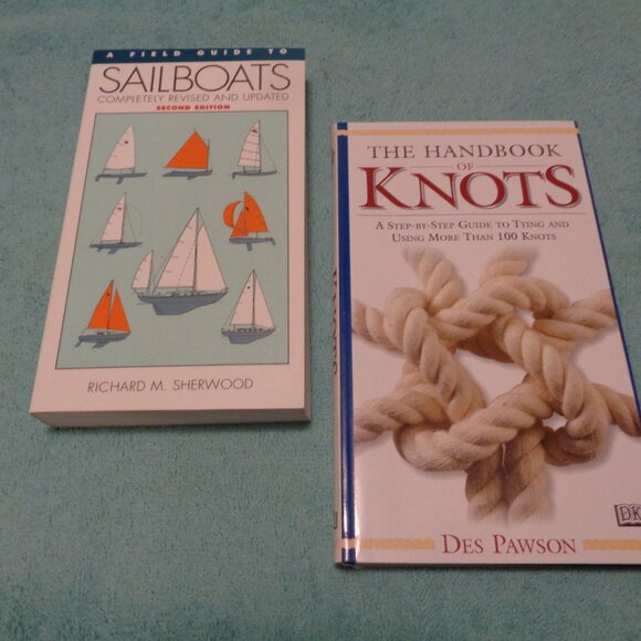 BOOKS BUNDLE SAILBOATS & THE HANDBOOK OF KNOTS SET OF 2 - Picture 4 of 14
